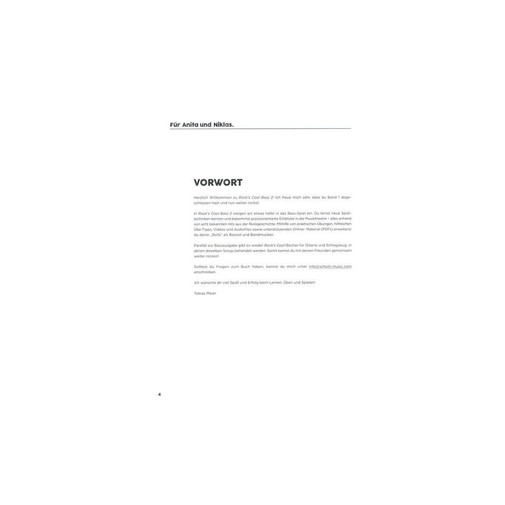 Schott Rock's Cool Bass 2 – Thomann Ireland