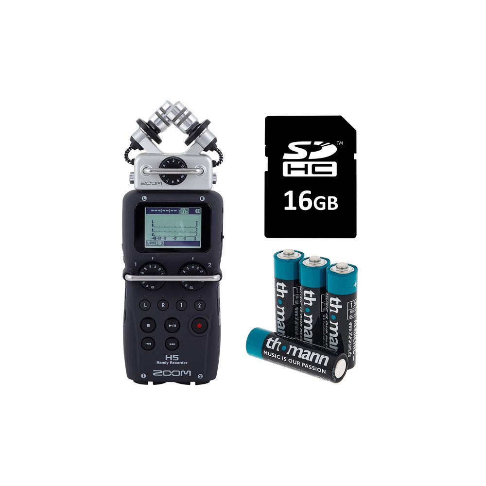 Zoom H5 SD Card 16 GB Bundle – Thomann Ireland