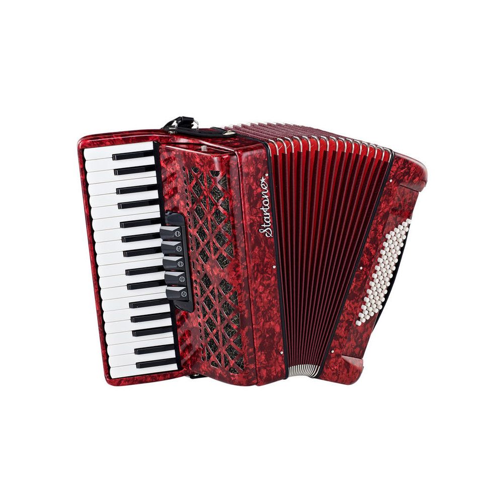 Startone Piano Accordion 72 Red MKII – Thomann Ireland