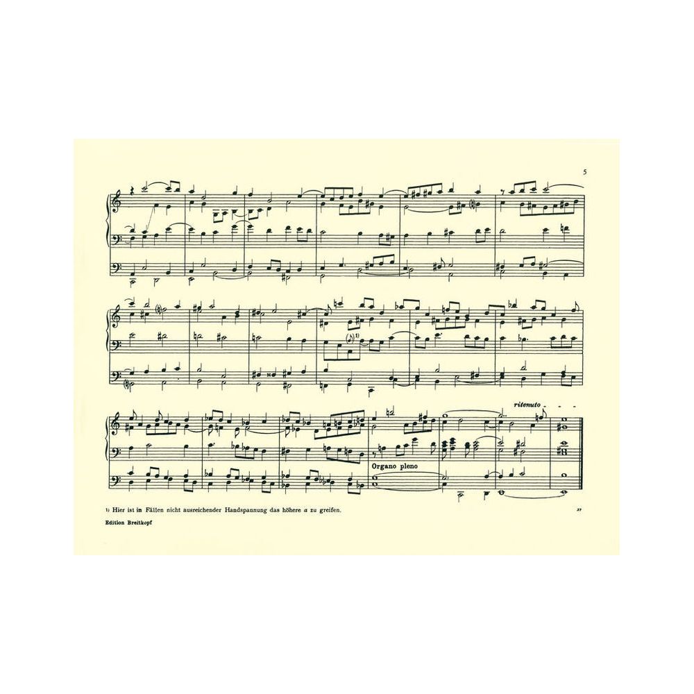 Breitkopf & Härtel David Ricercare a