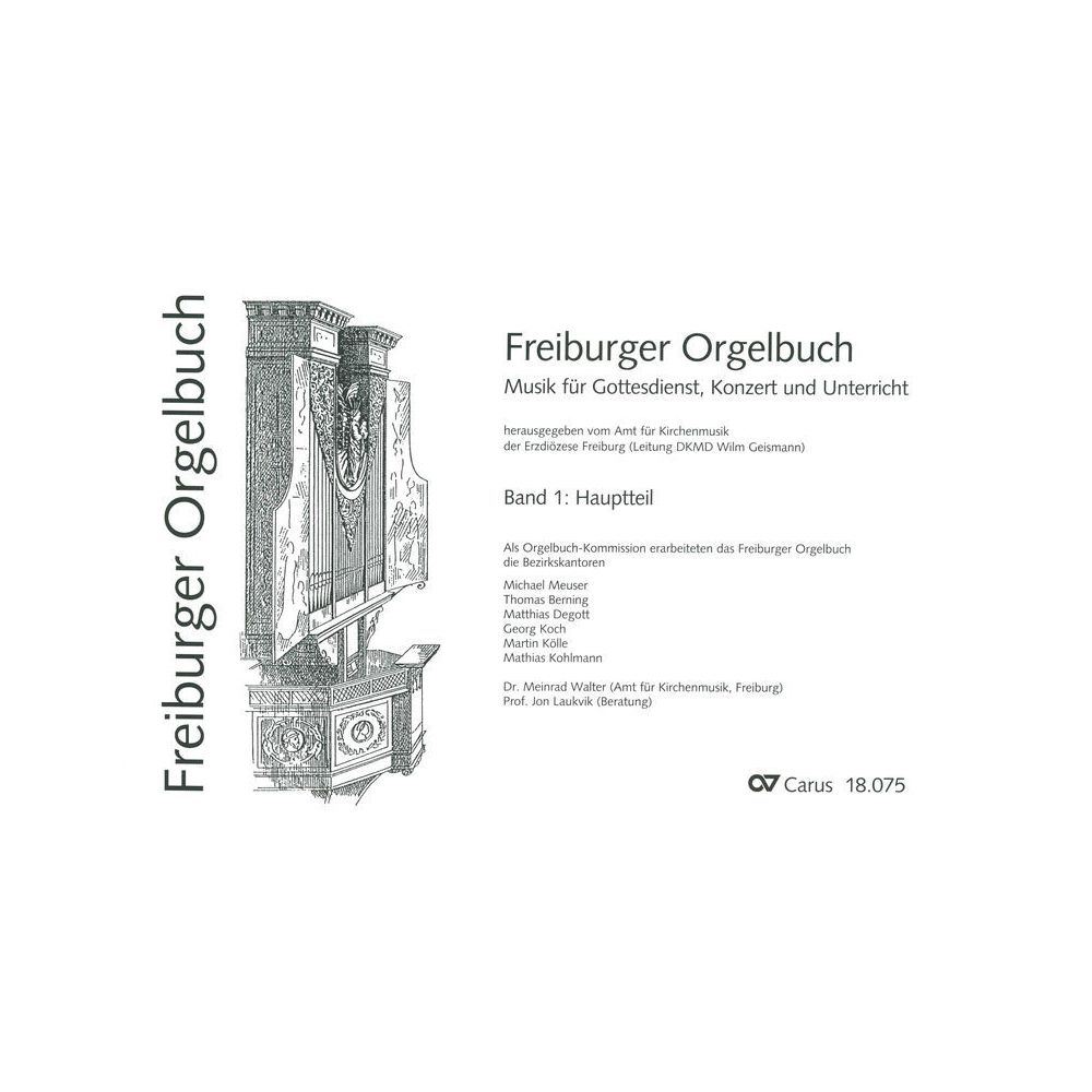 Carus Verlag Freiburger Orgelbuch – Thomann Ireland