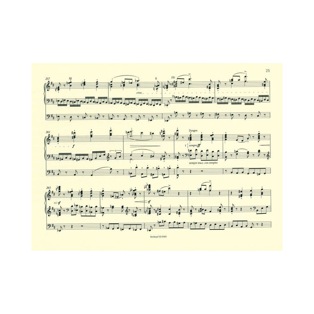 Breitkopf & Härtel Liszt Sonate h