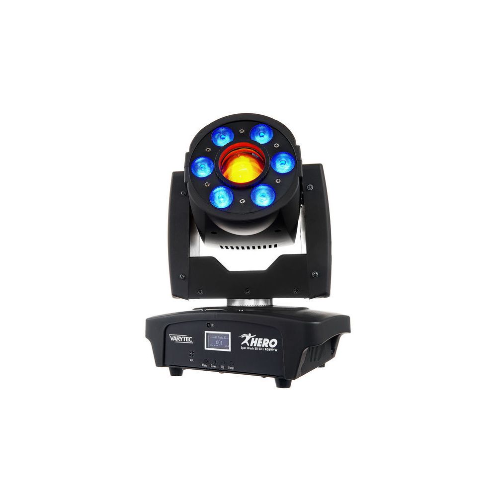 Varytec Hero Spot Wash 80 2in1 RGBW+W – Thomann Ireland