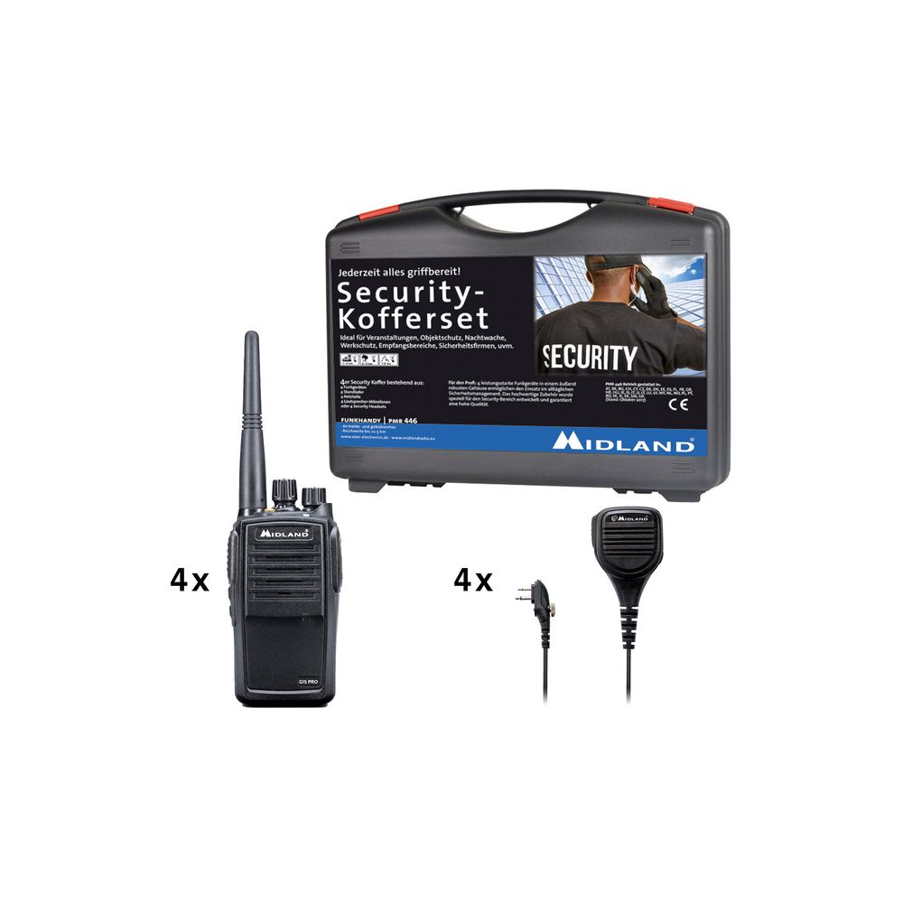 Midland G15 Pro Case Set 4 MA 25 – Thomann Ireland