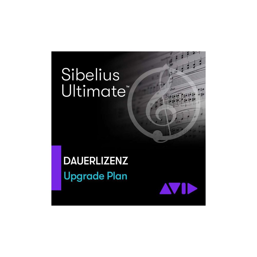 Avid Sibelius Ultimate Upgrade Plan – Thomann Ireland