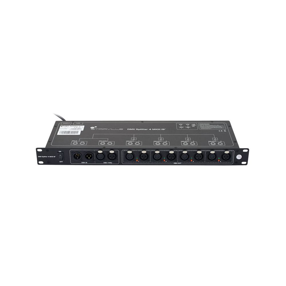 Stairville DMX Splitter 4 MK3 19" – Thomann Ireland