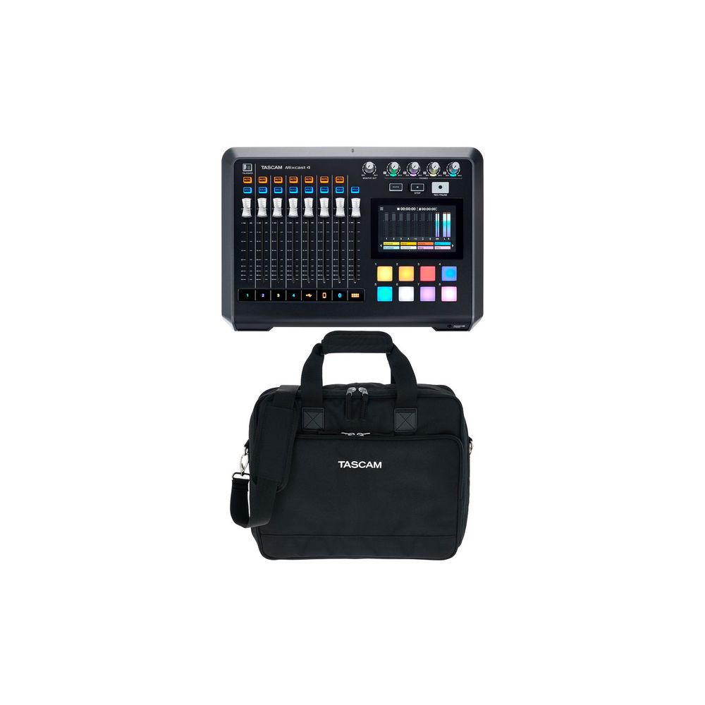Tascam Mixcast 4 Bag Bundle – Thomann Ireland