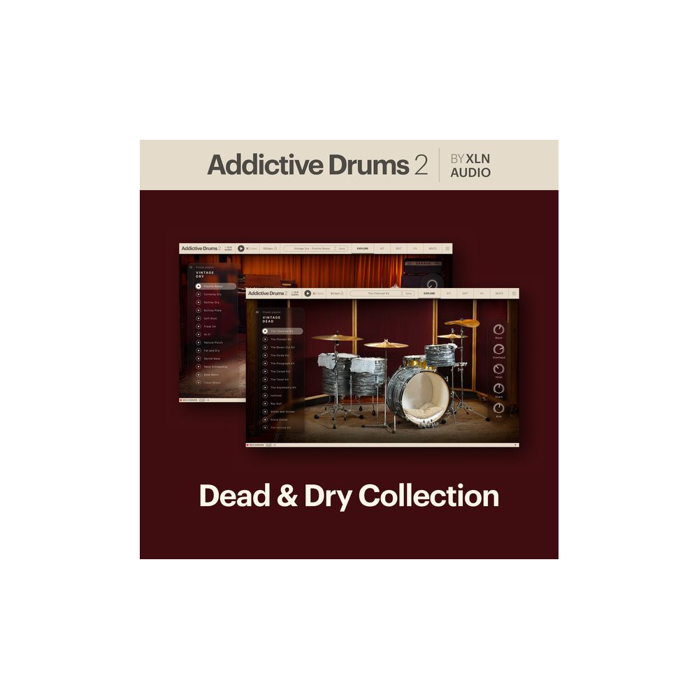 XLN Audio AD 2 Dead & Dry Collection – Thomann Ireland