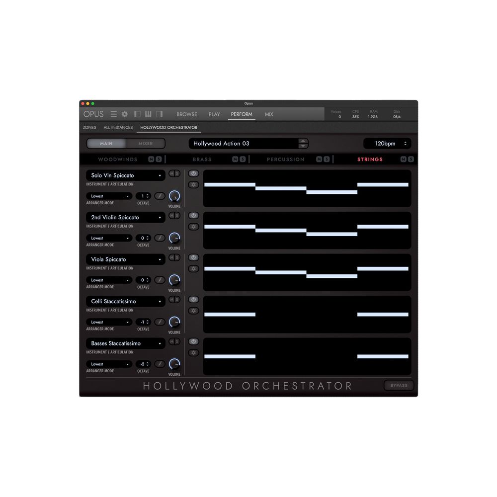 EastWest Hollywood Orchestra Opus Edit. – Thomann Ireland