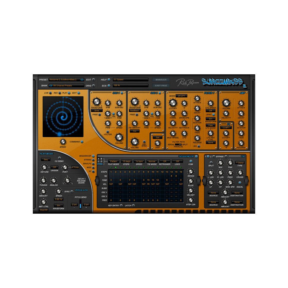 Rob Papen Sub Boom Bass 2 – Thomann Ireland