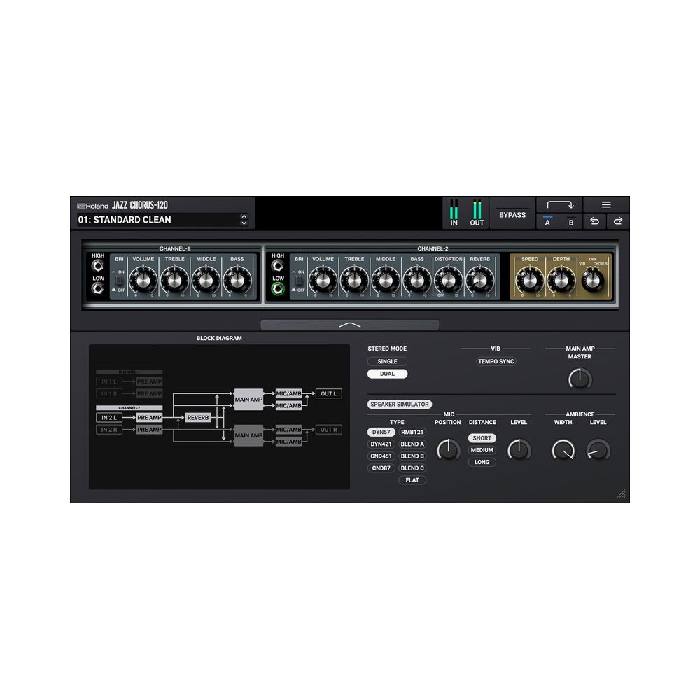 Roland Cloud JC