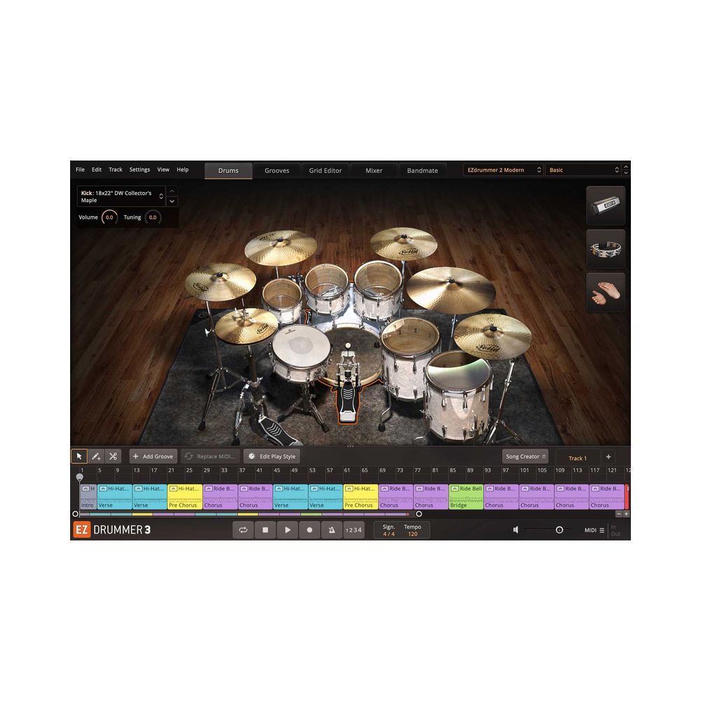 Toontrack EZX EZdrummer 2 Core Library – Thomann Ireland