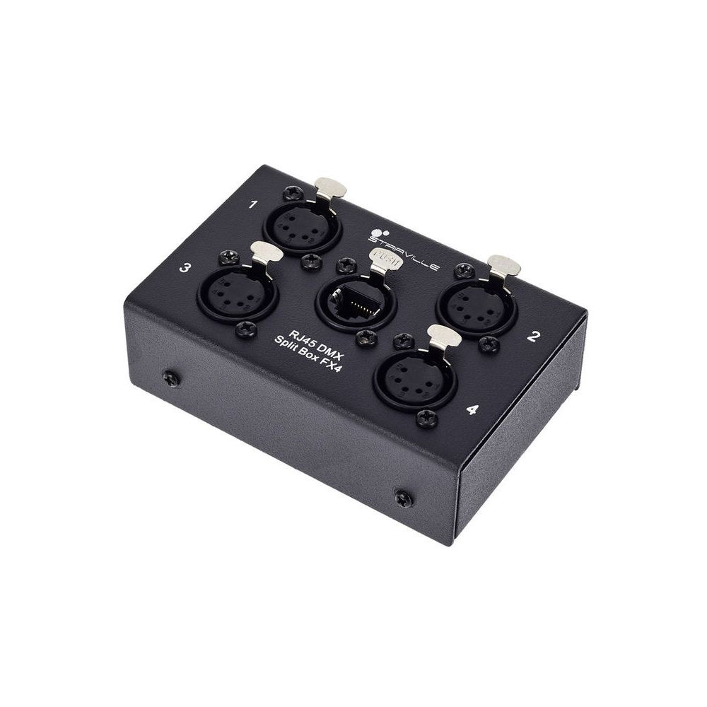 Stairville RJ45 DMX Split Box FX4