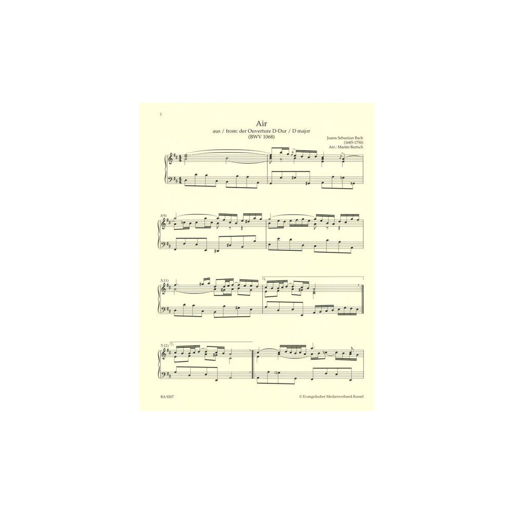 Bärenreiter The Organ Funeral Album – Thomann Ireland