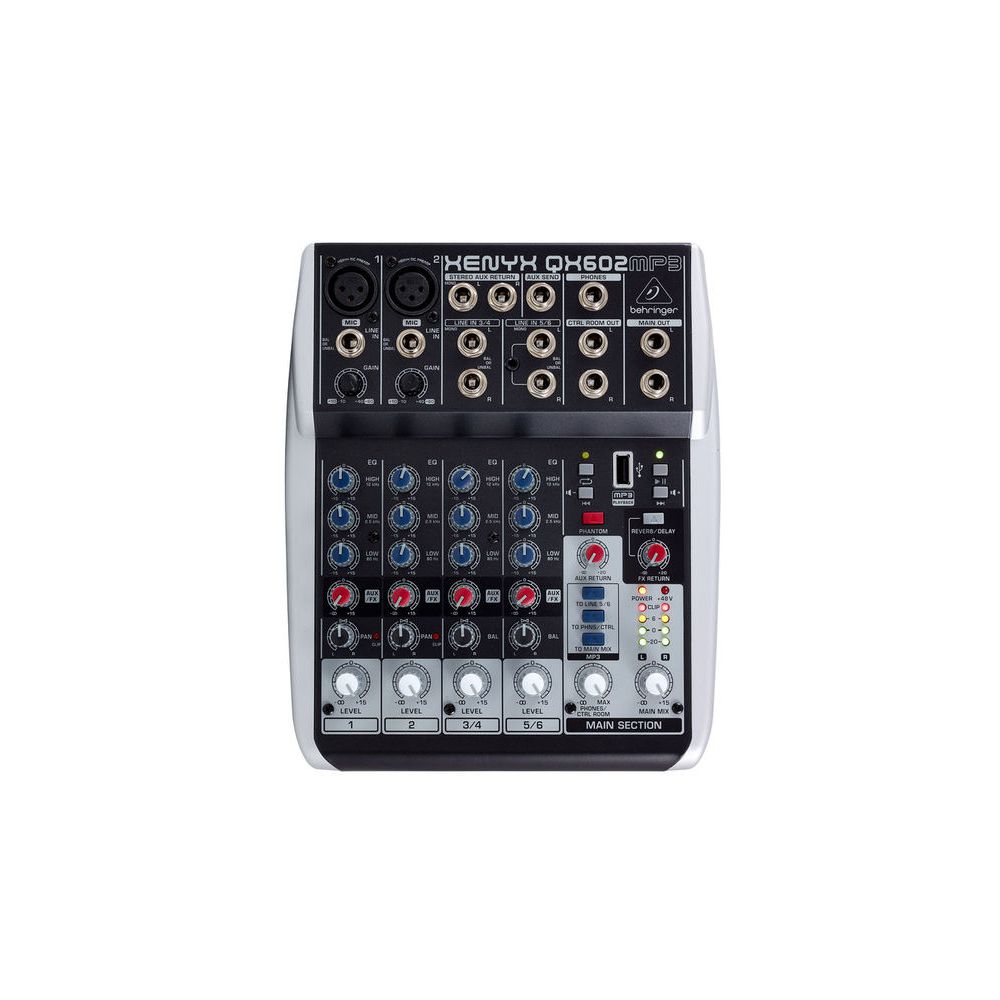 Behringer Xenyx QX602MP3 – Thomann Ireland
