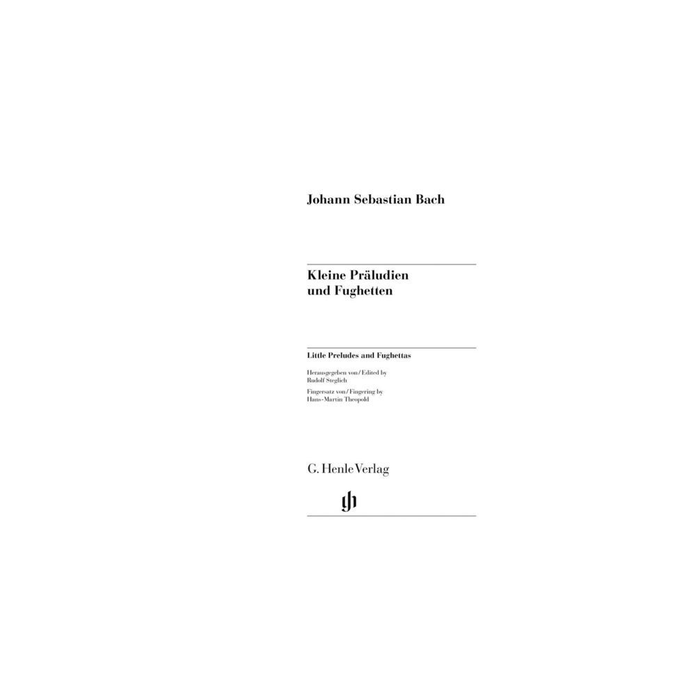 Henle Verlag Bach Präludien & Fughetten – Thomann Ireland
