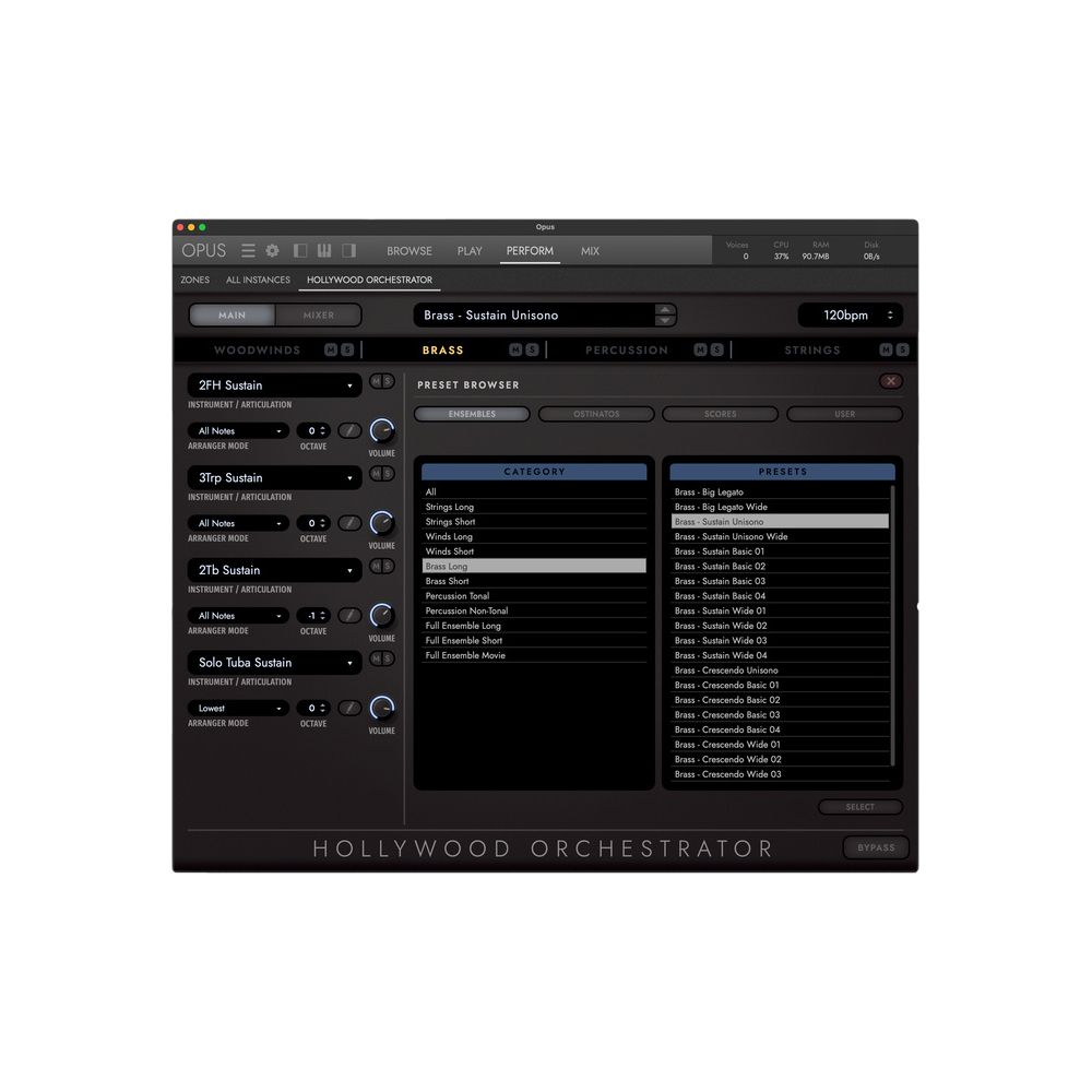 EastWest Hollywood Orchestra Opus Edit. – Thomann Ireland