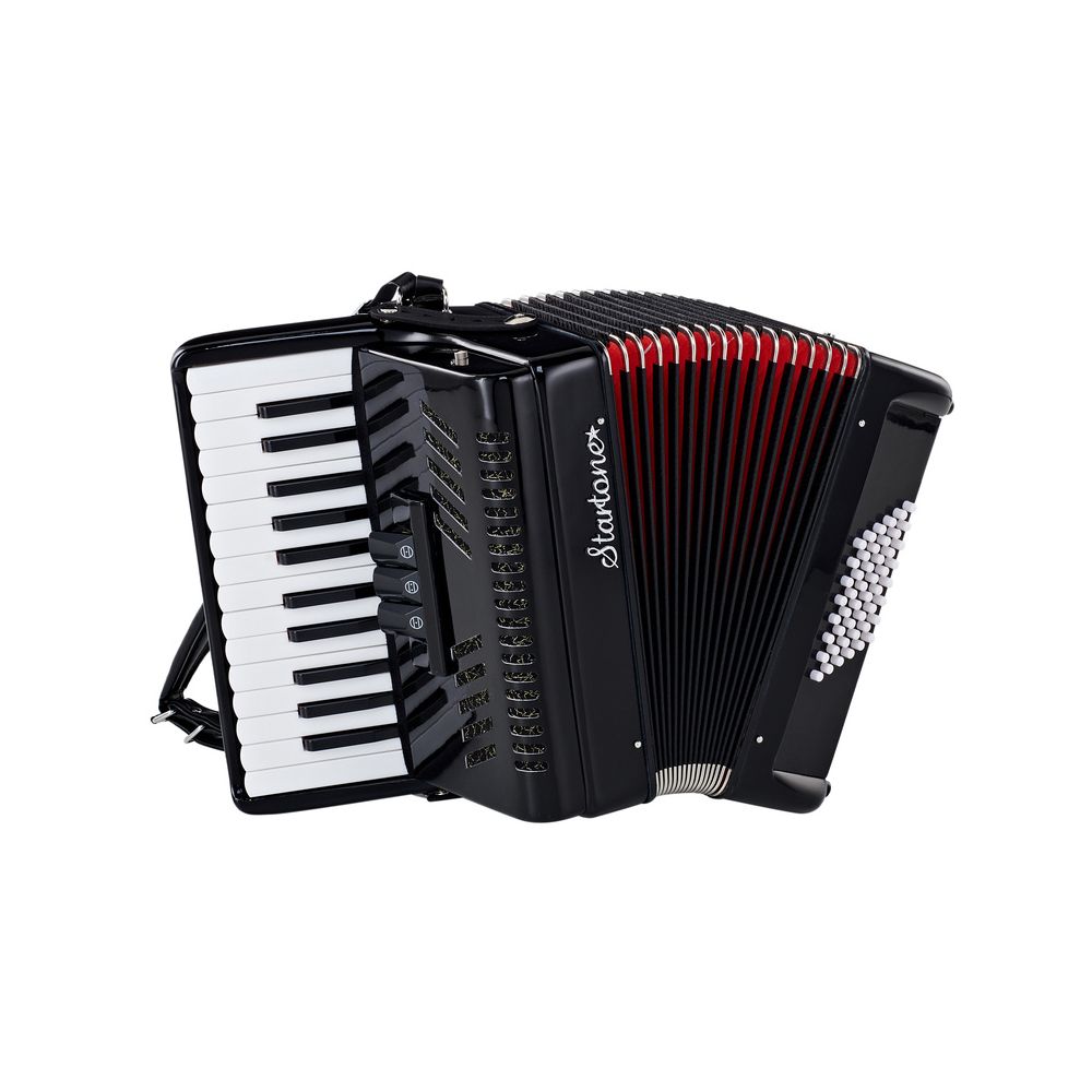 Startone Piano Accordion 48 Black MKII – Thomann Ireland