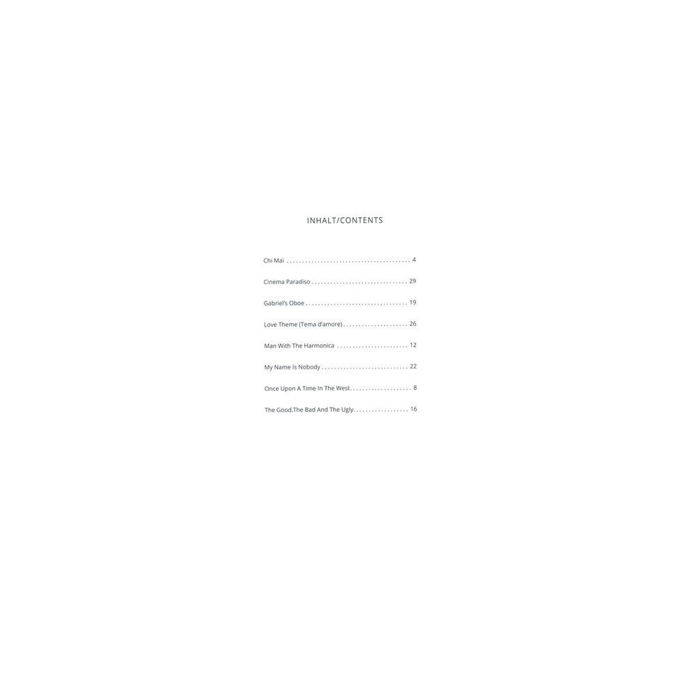 Holzschuh Verlag Ennio Morricone – Thomann Ireland