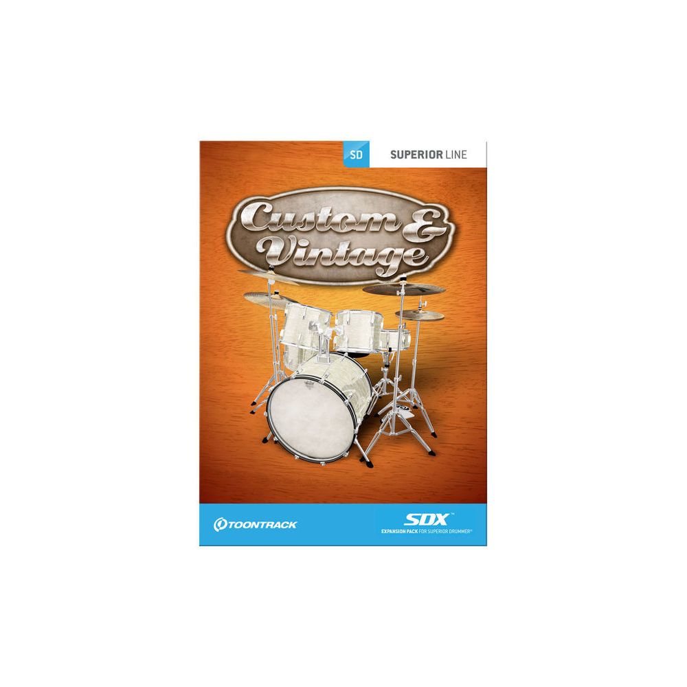 Toontrack SDX Custom & Vintage – Thomann Ireland