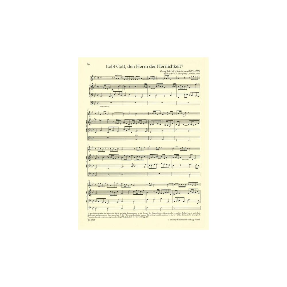 Bärenreiter Organ Plus One Wedding – Thomann Ireland