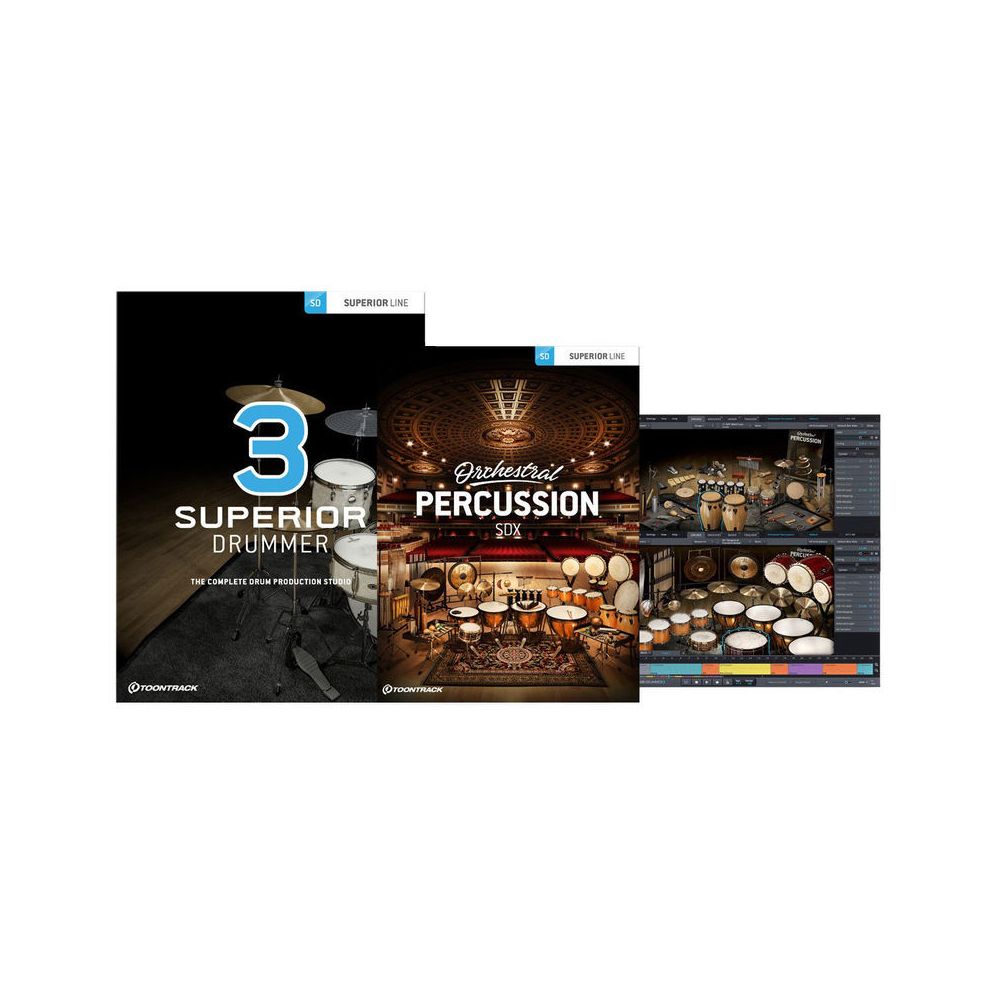 Toontrack Superior Drummer 3 Orch. Edit. – Thomann Ireland