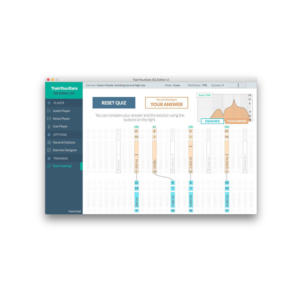 TrainYourEars EQ Edition 2 EDU – Thomann Ireland
