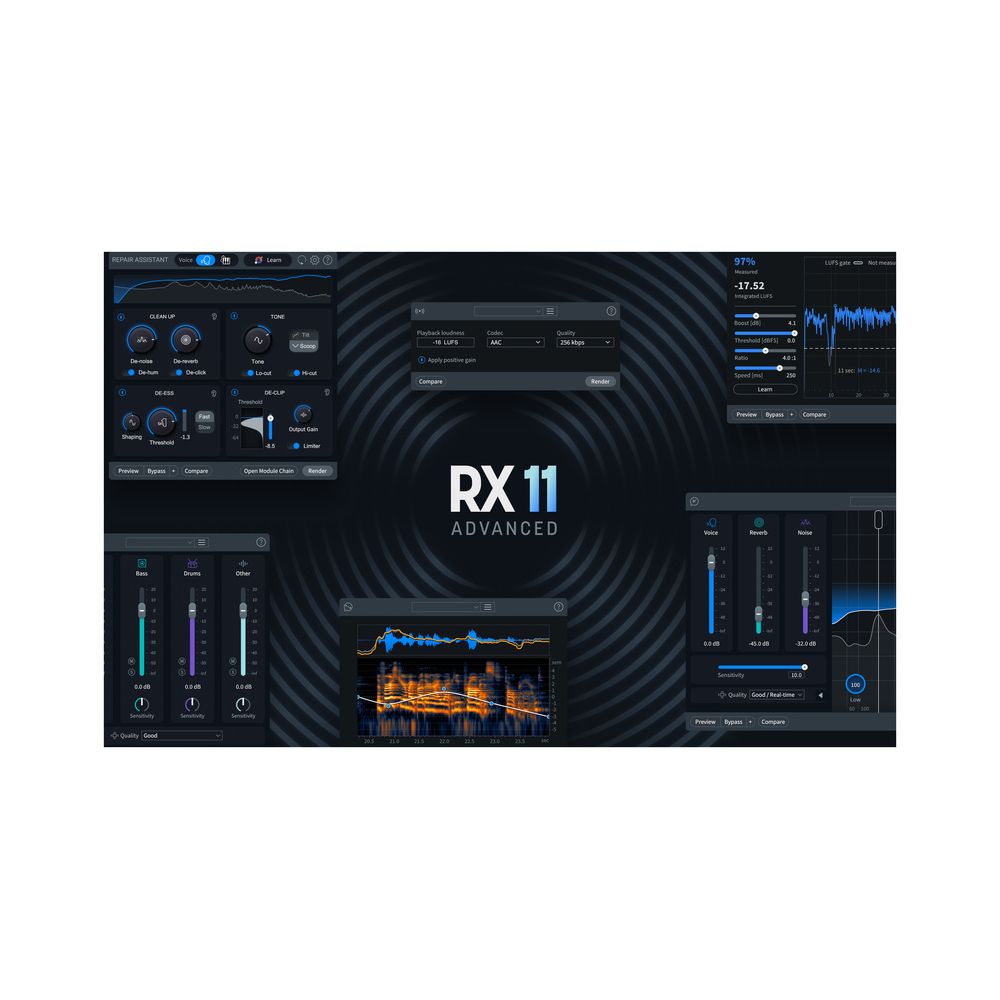 iZotope RX 11 Advanced Crossgrade – Thomann Ireland