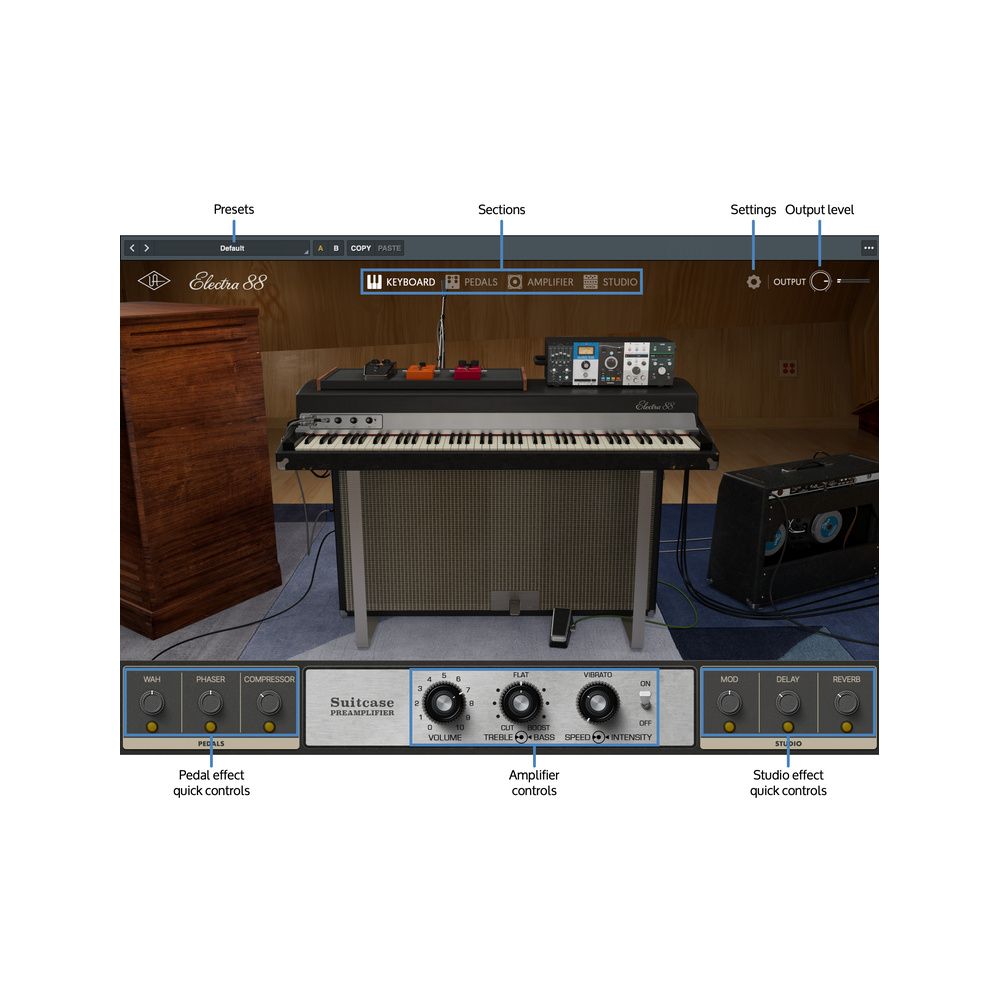 Universal Audio Electra 88 Vintage Keys Native – Thomann Ireland