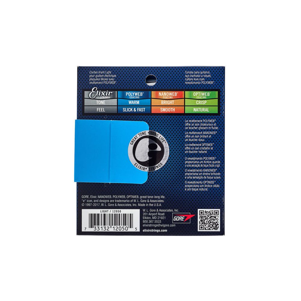 Elixir 12050 Polyweb Light – Thomann Ireland