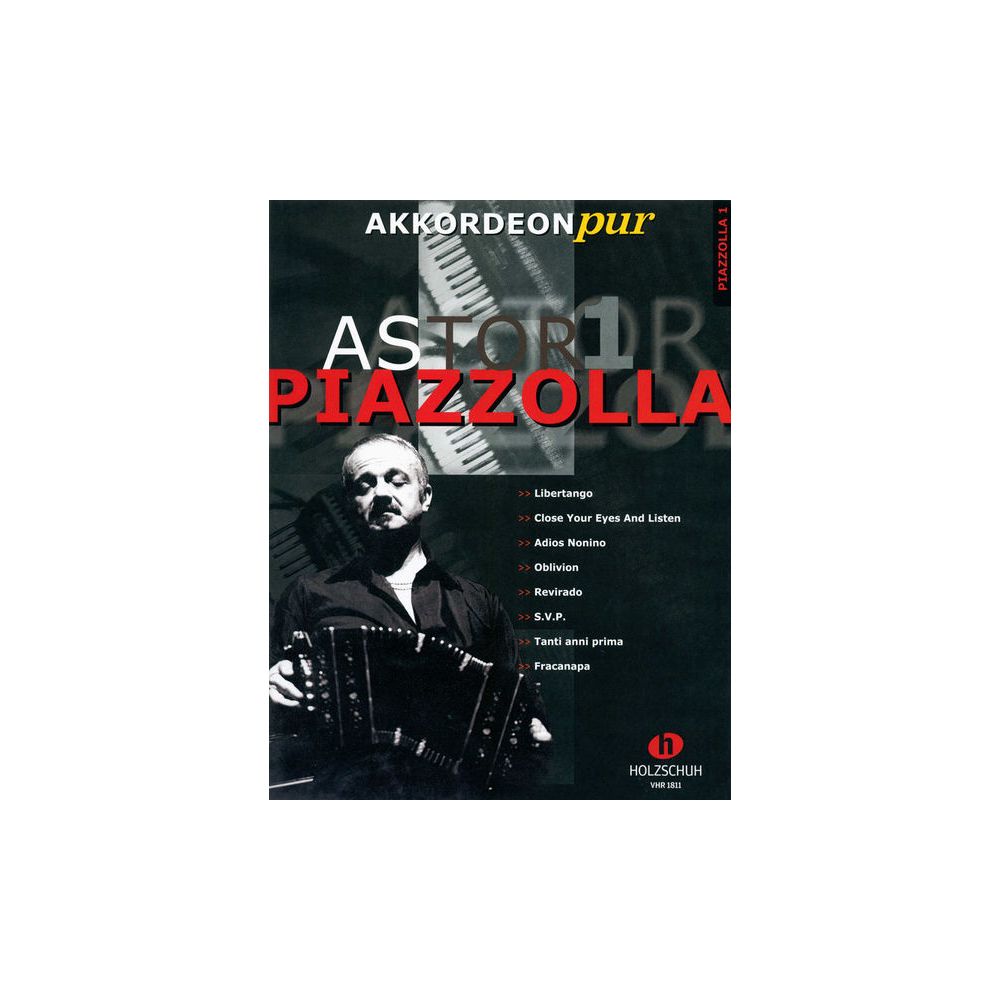 Holzschuh Verlag Akkordeon Pur Piazzolla 1 – Thomann Ireland