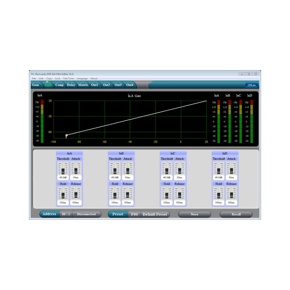 the t.racks DSP 4x4 Mini Amp – Thomann Ireland