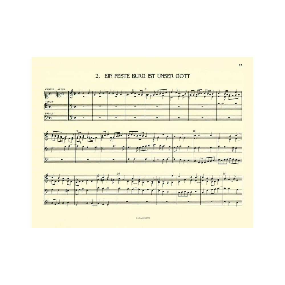 Breitkopf & Härtel Praetorius Orgelwerke – Thomann Ireland