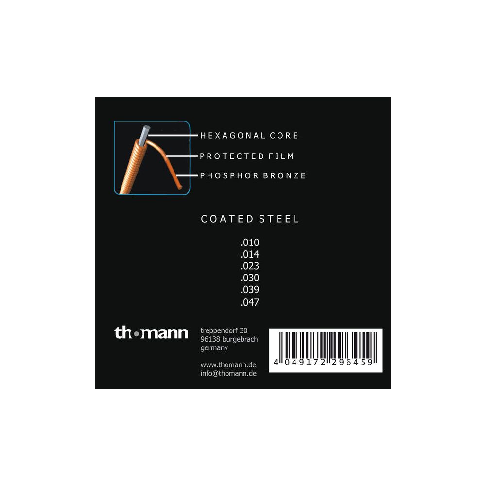 Harley Benton Coated Phosphor 010 Anti Rust – Thomann Ireland