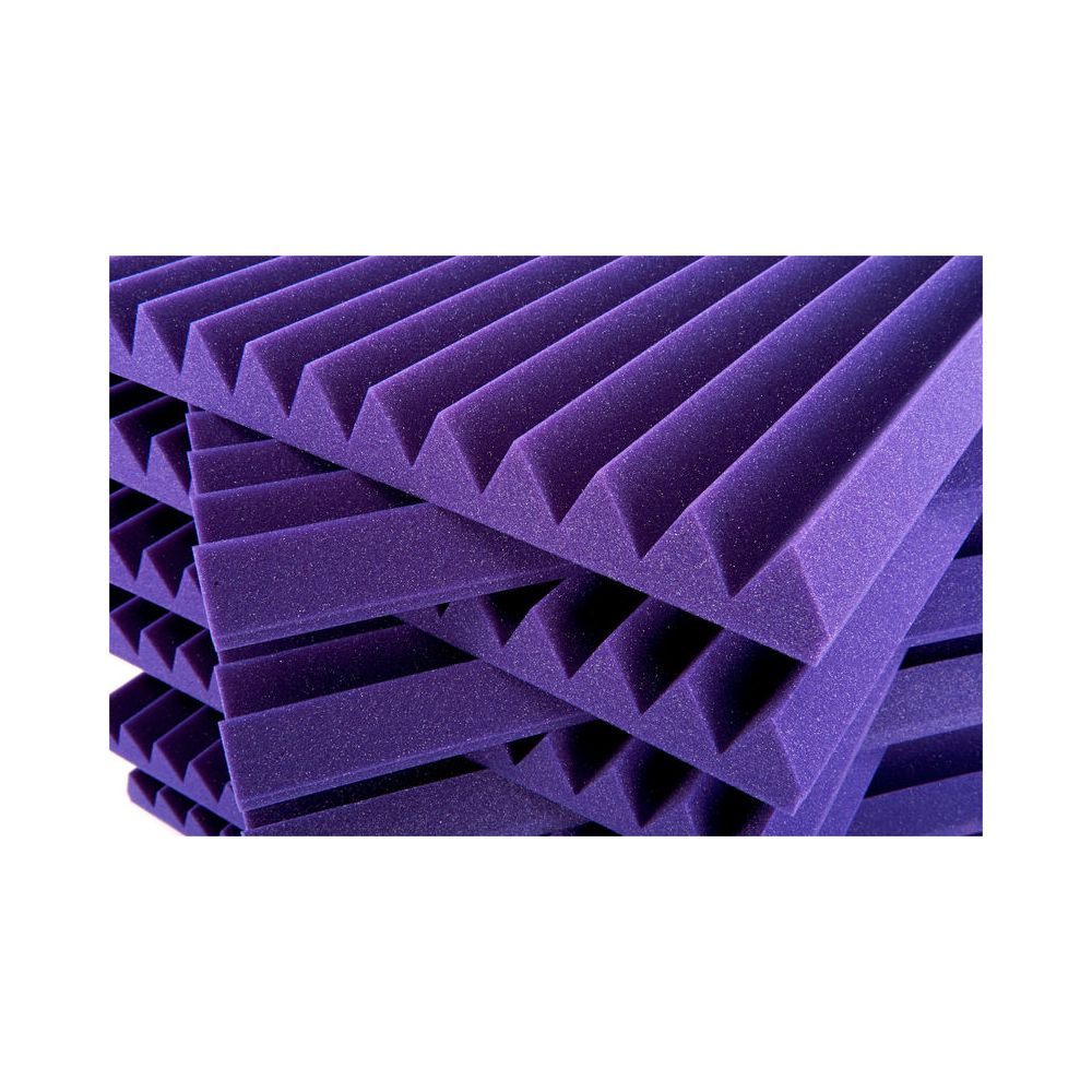 Auralex Acoustics 2" Studiofoam Wedges Purple – Thomann Ireland