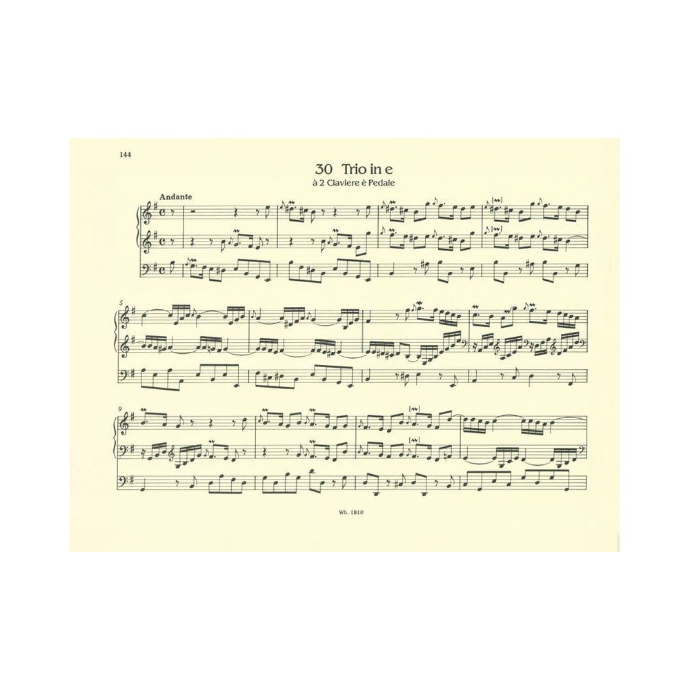 Breitkopf & Härtel Krebs Orgelwerke II – Thomann Ireland