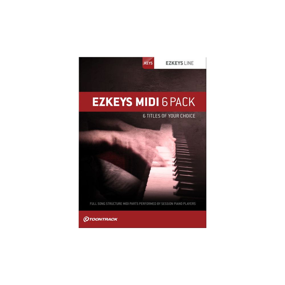 Toontrack EZkeys Midi 6 Pack – Thomann Ireland