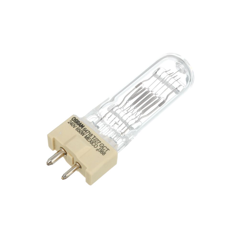 Osram T27 64718 GCT 650W 240V GY9.5 – Thomann Ireland