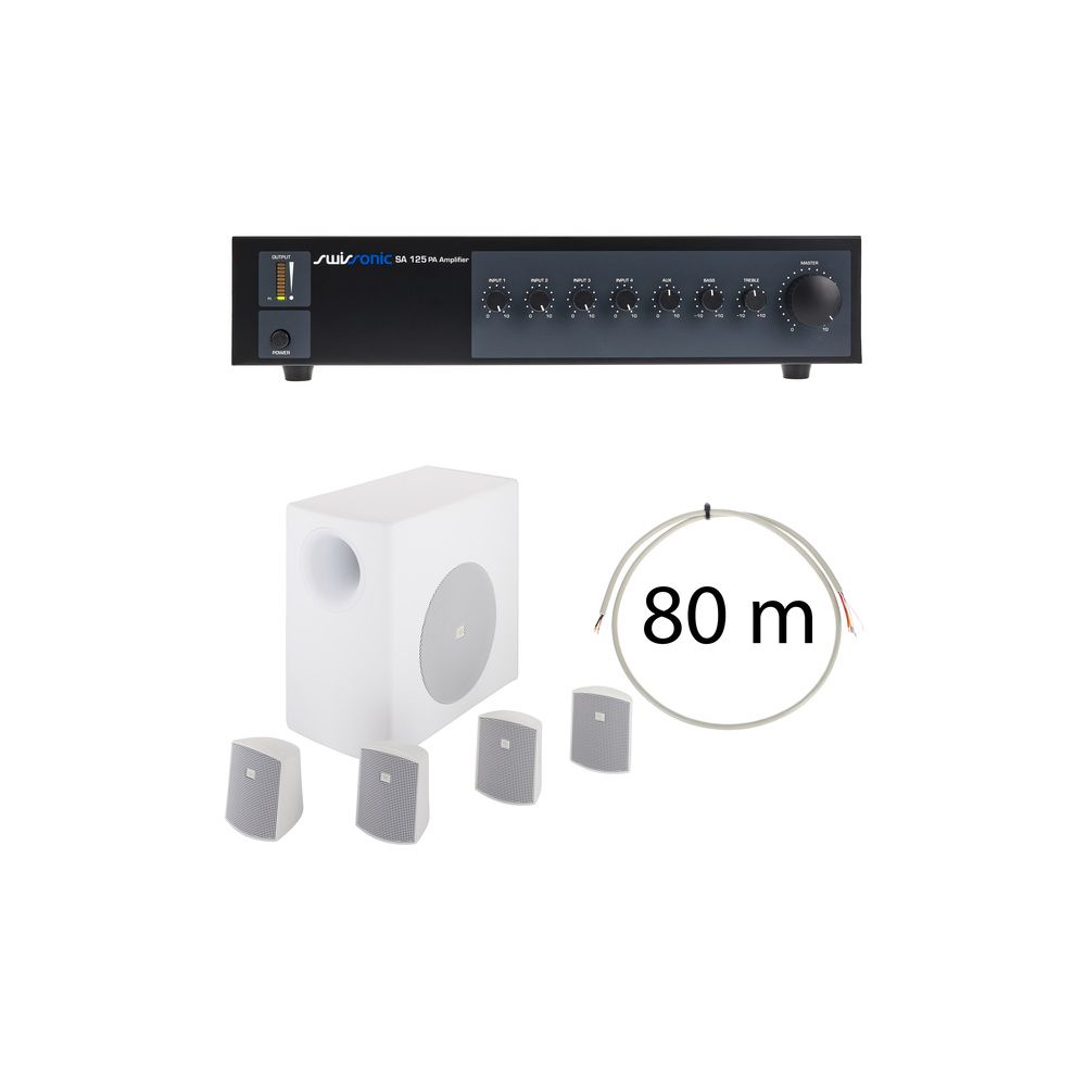 Swissonic JBL Control 50 WH Bar Bundle – Thomann Ireland