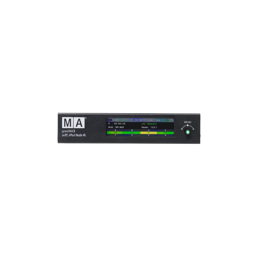 MA Lighting grandMA3 onPC 4Port Node 4k P – Thomann Ireland