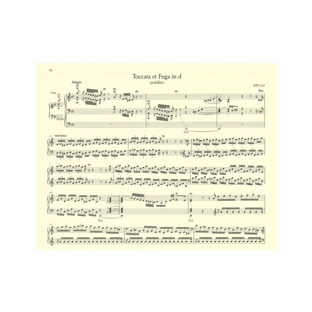 Breitkopf & Härtel Bach Sämtliche Orgelwerke 4 – Thomann Ireland