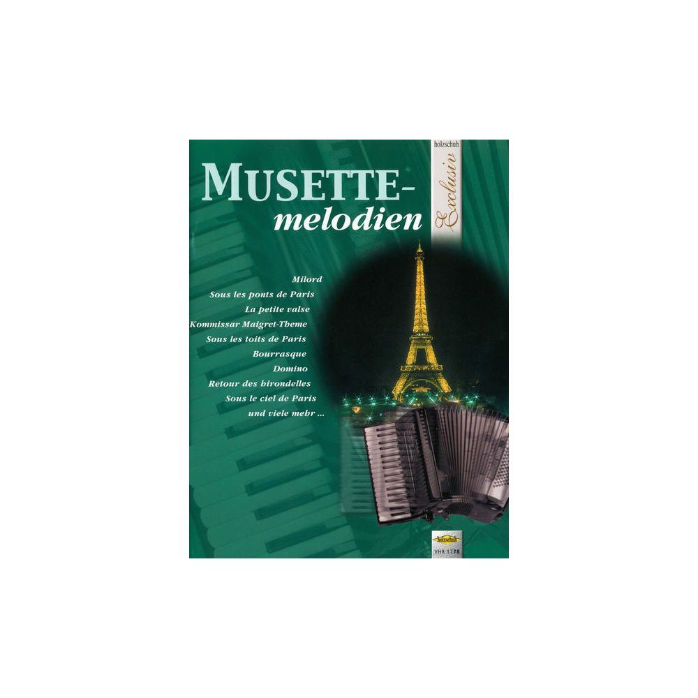 Holzschuh Verlag Musettemelodien Accordion – Thomann Ireland