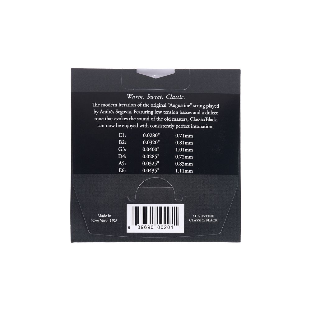 Augustine Concert Black – Thomann Ireland