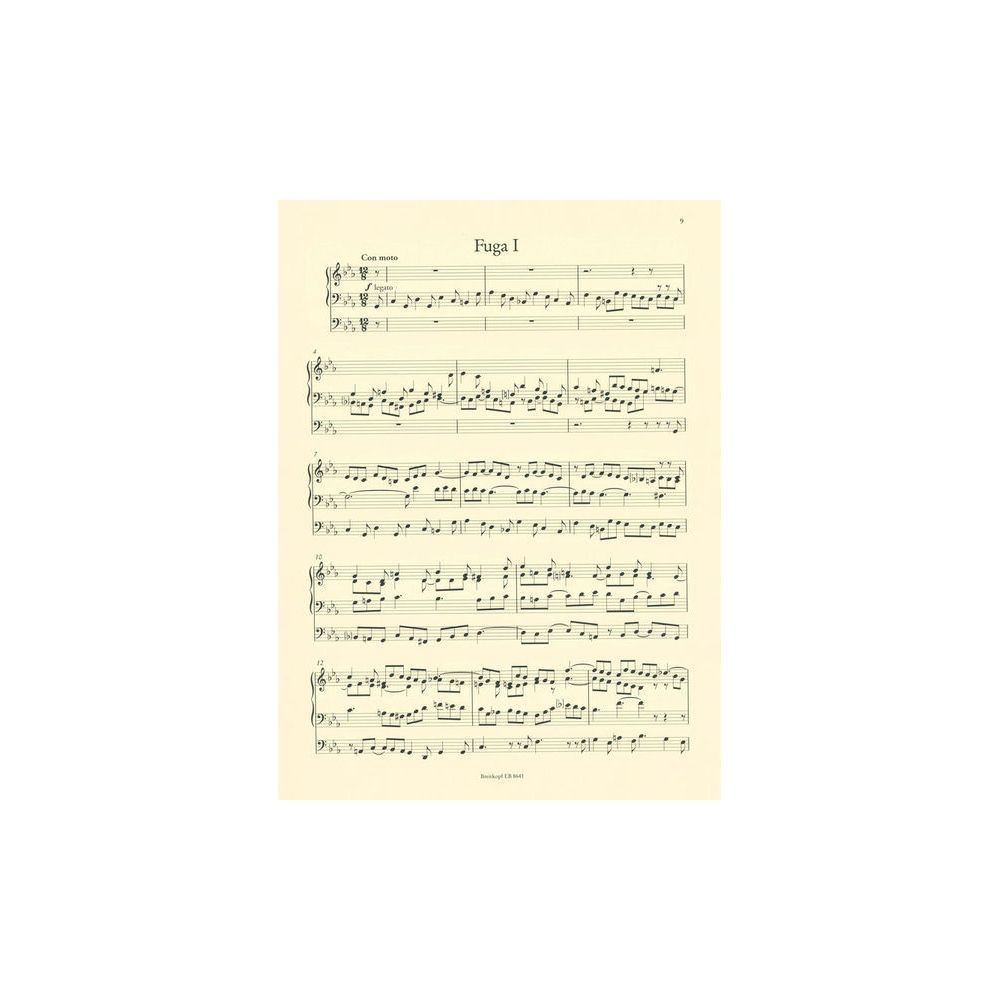 Breitkopf & Härtel Mendelssohn Orgelwerke 1 – Thomann Ireland