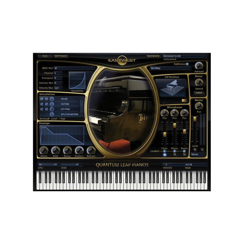 EastWest Bösendorfer 290 Platinum – Thomann Ireland
