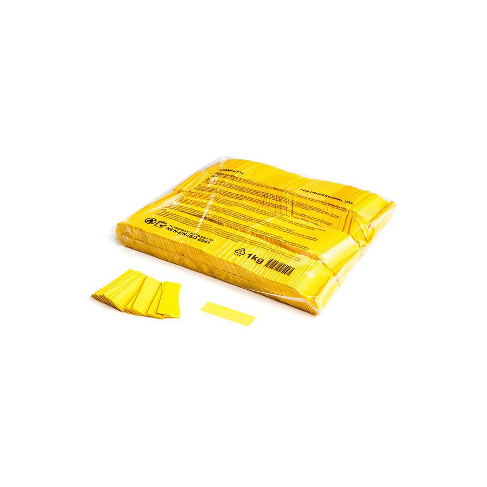 Magic FX Slow Confetti 55x17mm Yellow – Thomann Ireland