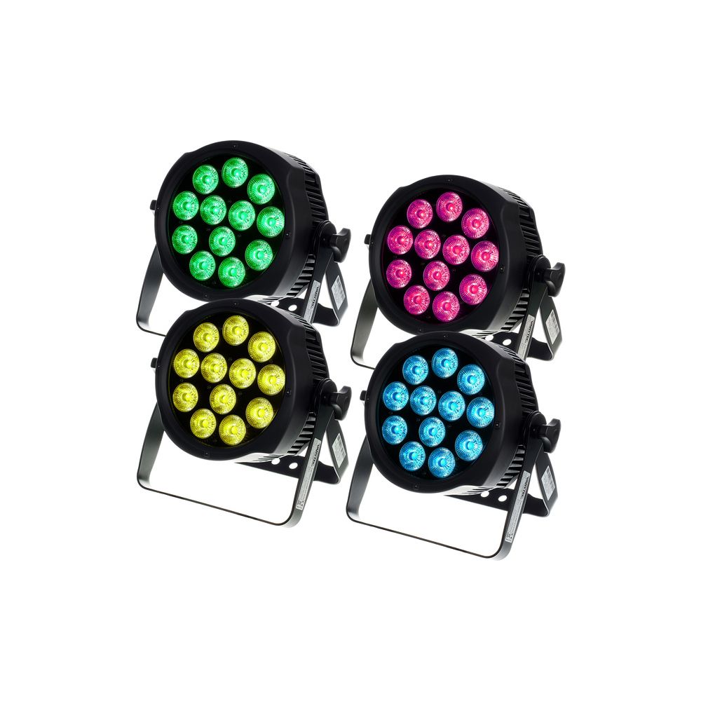 Varytec LED Typhoon True PAR 12 /4 Set – Thomann Ireland