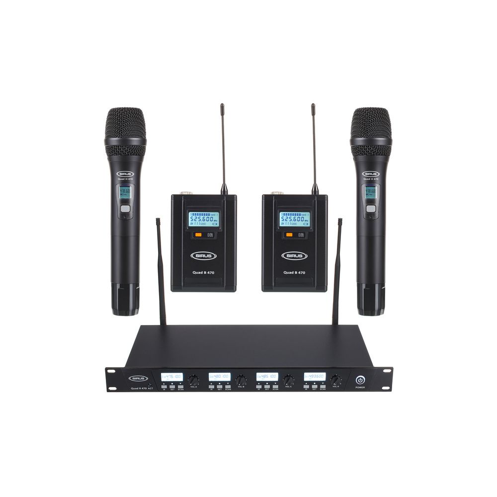 Sirus Quad R + 2H + 2B 470 Bundle – Thomann Ireland