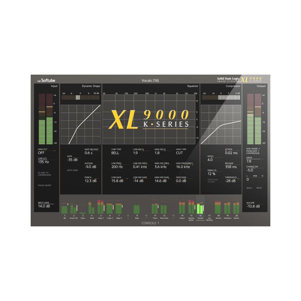 Softube SSL XL 9000 K for Console 1 – Thomann Ireland