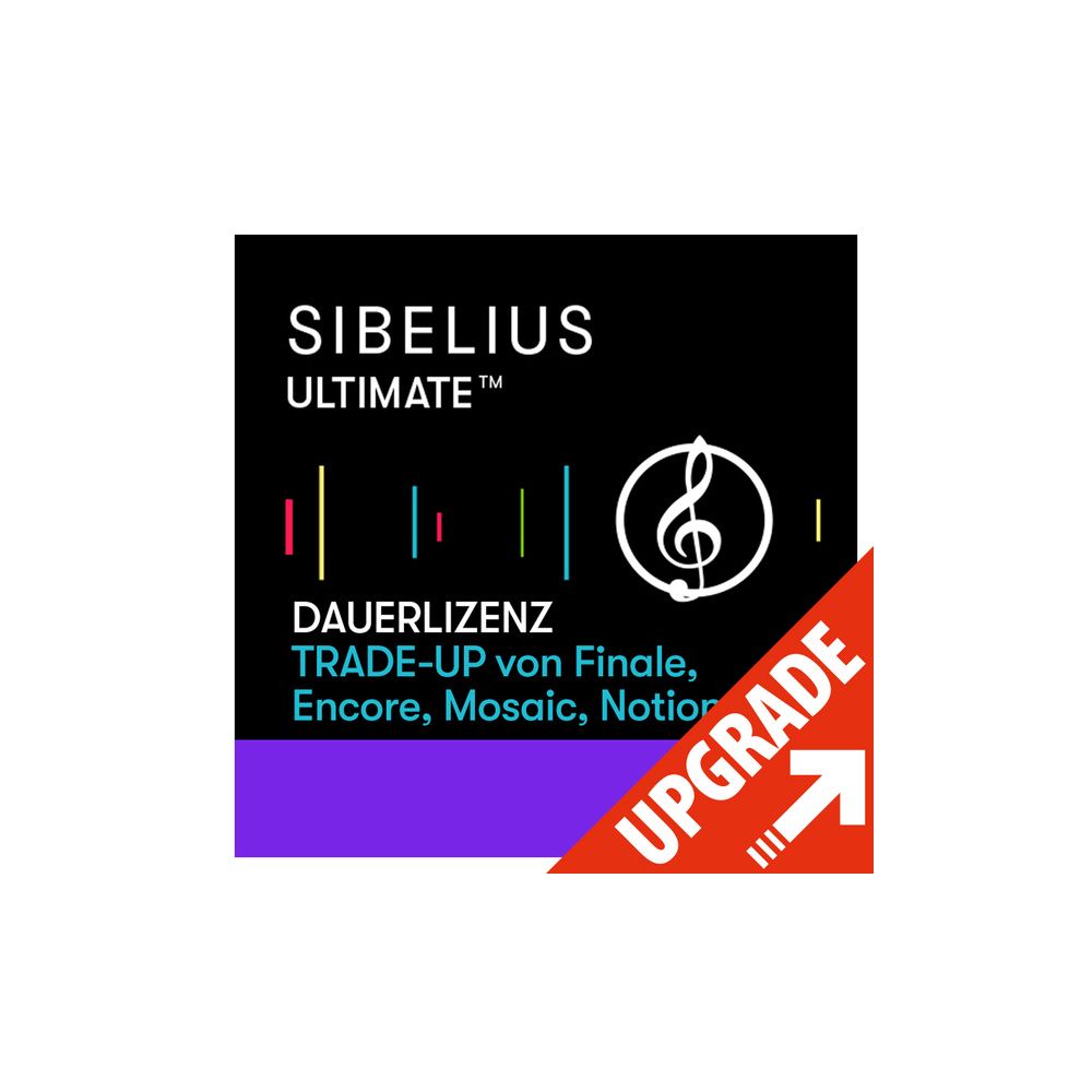 Avid Sibelius Ult. Perp. Crossgrade – Thomann Ireland